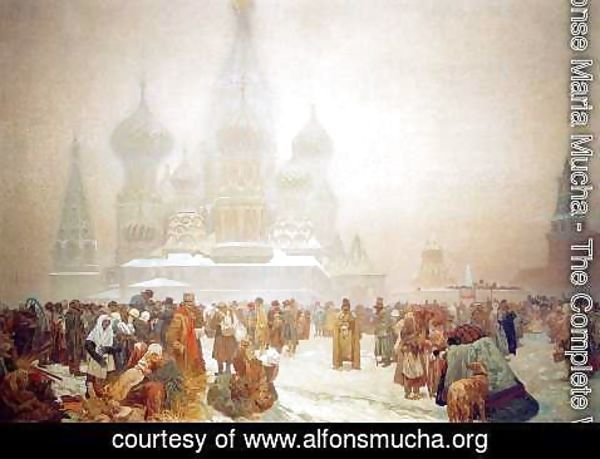 Alphonse Maria Mucha - The Abolition of Serfdom in Russia, 1914