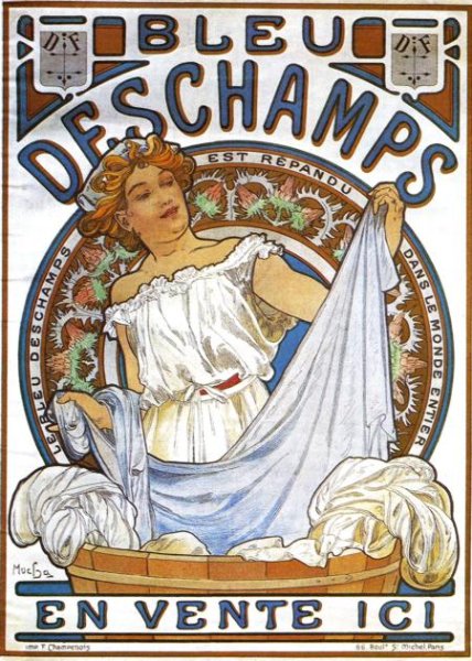 Bleu Deschamps. c. 1897