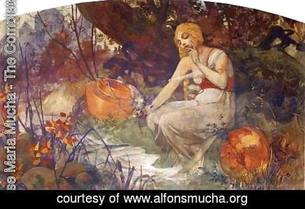 Alphonse Maria Mucha - Prophetess, 1896