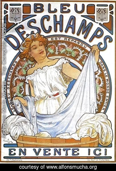 Bleu Deschamps. c. 1897