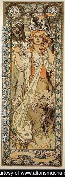 Alphonse Maria Mucha - Joan of Arc (Maude Adams), 1909