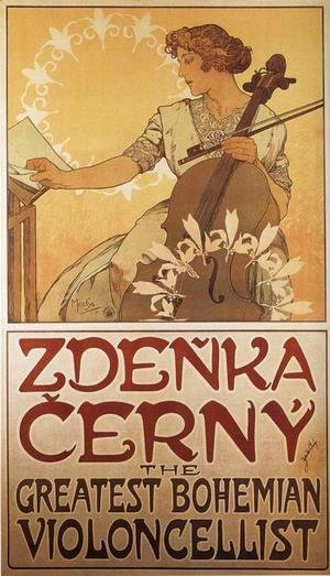 Alphonse Maria Mucha - Zdenka Cerny, 1913