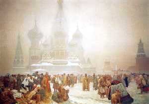 Alphonse Maria Mucha - The Abolition of Serfdom in Russia, 1914