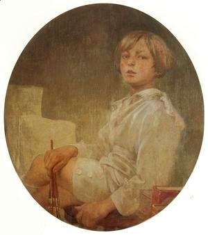 Alphonse Maria Mucha - Portrait of Jiri, 1925
