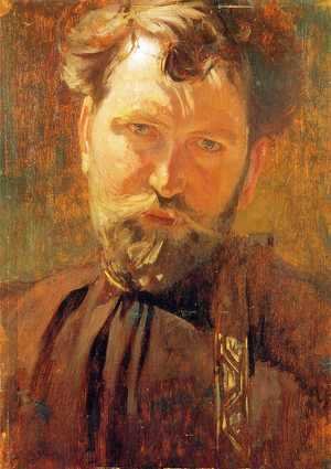 Alphonse Maria Mucha - Self-Portrait 3
