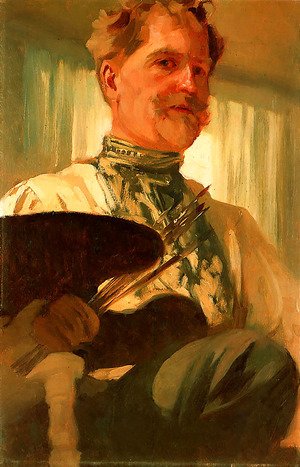 Alphonse Maria Mucha - Self Portrait
